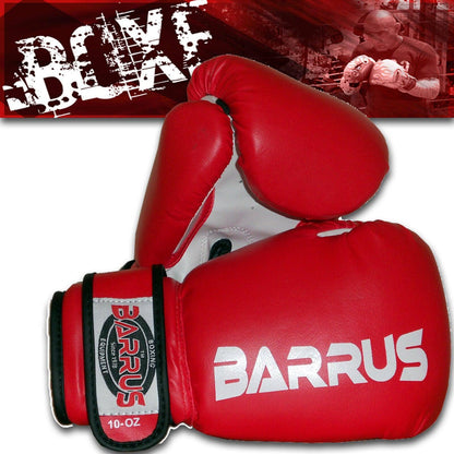 Barrus - Guantoni KickBoxing Muay Thai MMA 6-8-10 OZ | Guanti Pugilato Boxe Full Contact - Punto Fitness