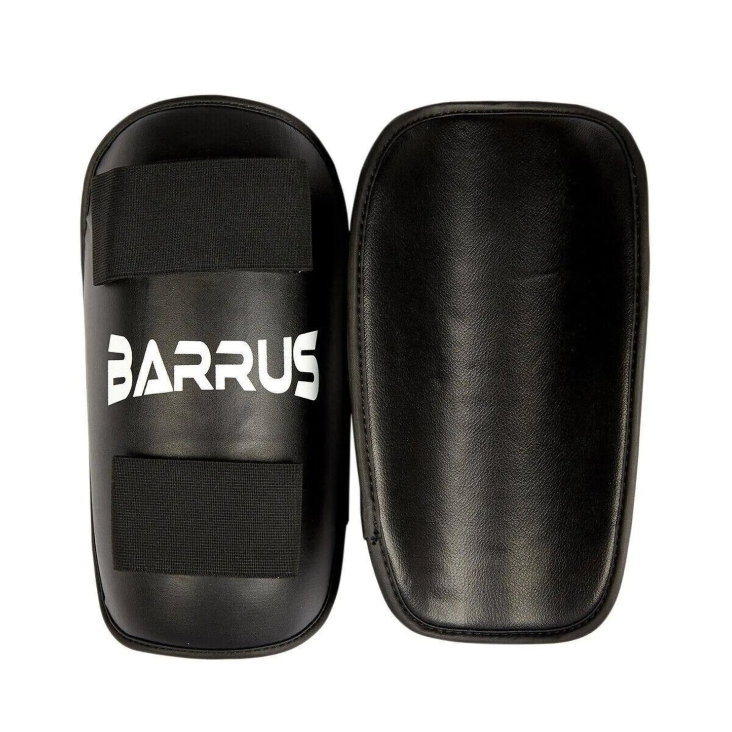 Paratibia Barrus protezione tibia per Kick Boxing Muay Thai Light Full Contact MMA Savate Sanda colore Nero - Punto Fitness Potenza