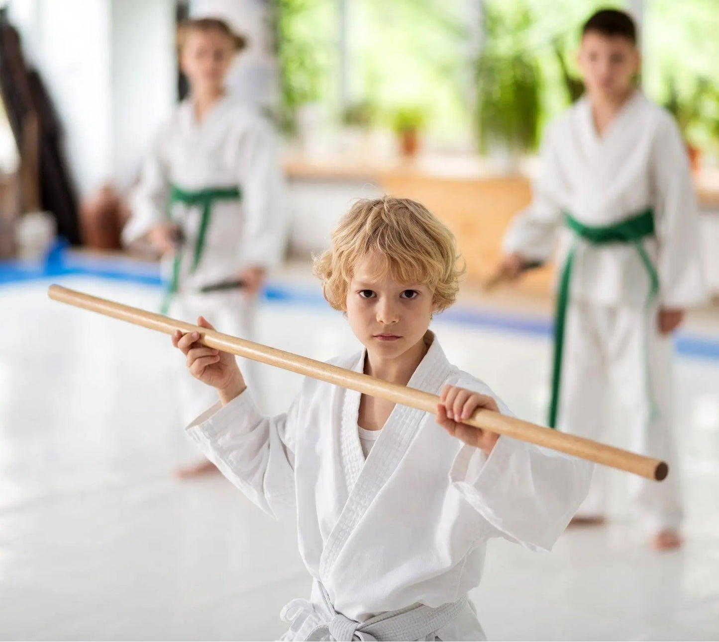 Sportech Italia - Bastone legno Jo armi da difesa personale Arti Marziali Aikido Kobudo Iaido Jodo lifestyle - Punto Fitness Potenza