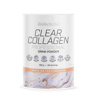 Biotech Clear Collagen Professional - collagene in polvere tipo I e II Acido ialuronico - Punto Fitness Potenza