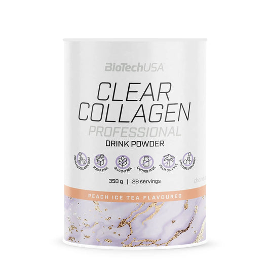 Biotech Clear Collagen Professional - collagene in polvere tipo I e II Acido ialuronico - Punto Fitness Potenza