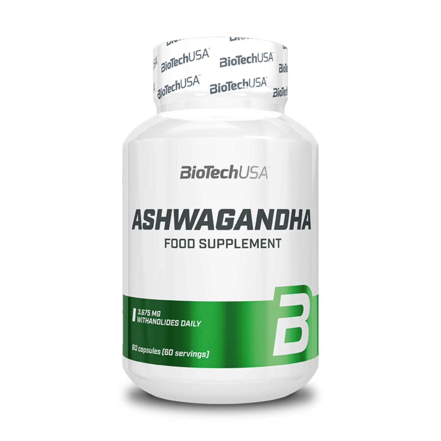 Biotech estratto di radice di Ashwagandha 60 capsule Supporto immunitario e antistress - Punto Fitness Potenza