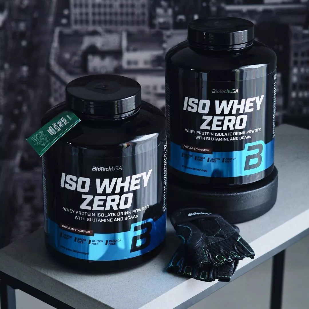 BioTechUSA - Iso Whey ZERO proteine in polvere isolate siero del latte - Punto Fitness Potenza