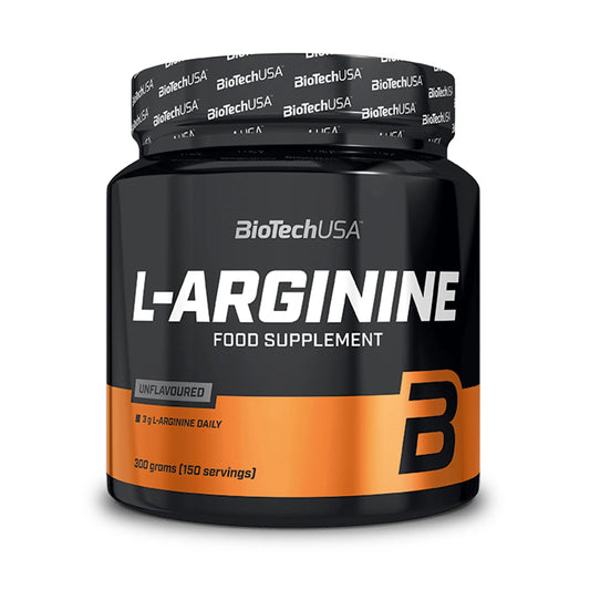 BioTech L-arginine - Arginina in polvere stimolo produzione ossido nitrico - Punto Fitness Potenza