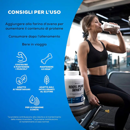 BioTech Pure Whey - Proteine in polvere isolate e concentrate - Punto Fitness Potenza