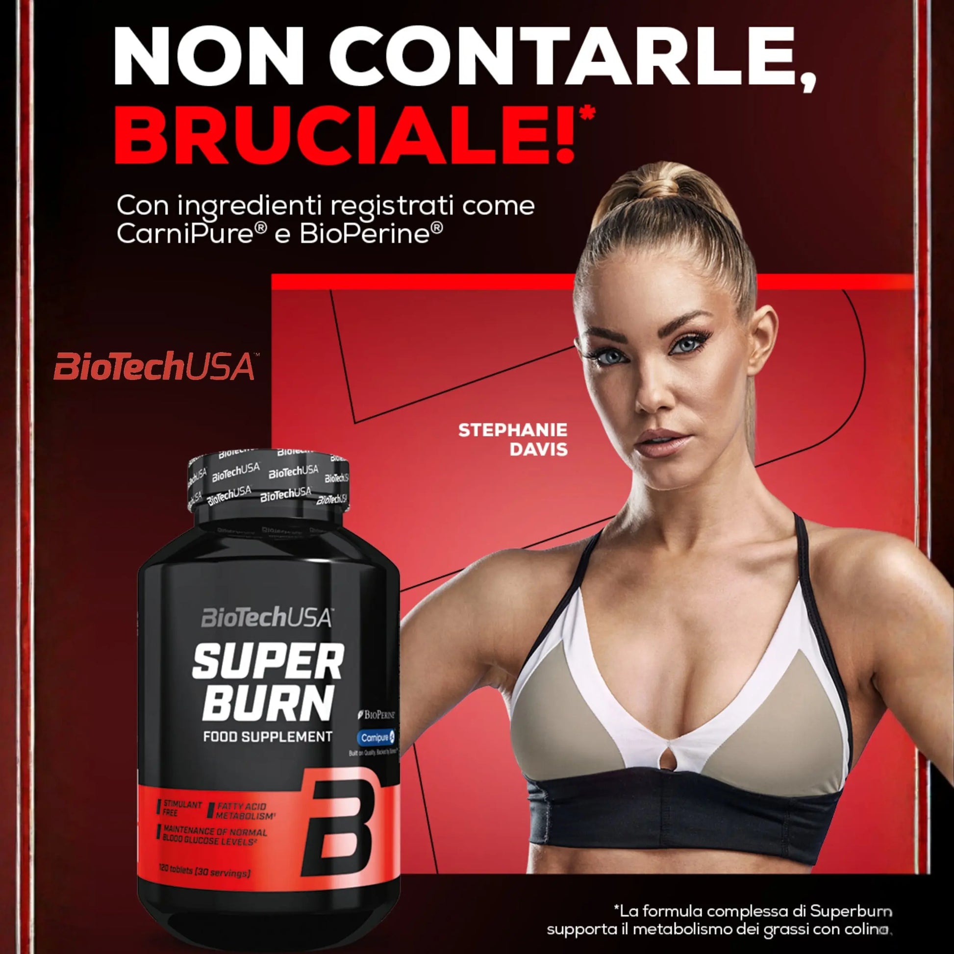Biotech Super Burn - dimagrante termogenico brucia grassi lifestyle - Punto Fitness Potenza