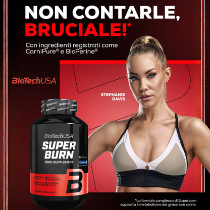 Biotech Super Burn - dimagrante termogenico brucia grassi lifestyle - Punto Fitness Potenza