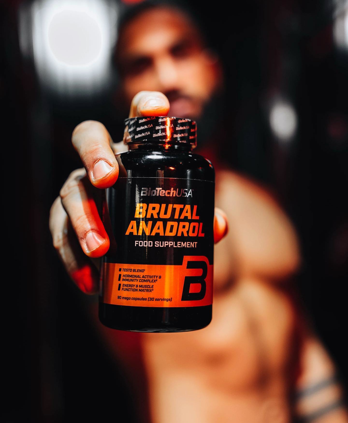 BiotechUSA Brutal Anadrol stimolatore testosterone Biotech 90 capsule - Punto Fitness Potenza