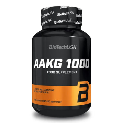 BioTechUSA - AAKG 1000 Arginina AKG stimolante ossido nitrico e GH 100 capsule - Punto Fitness