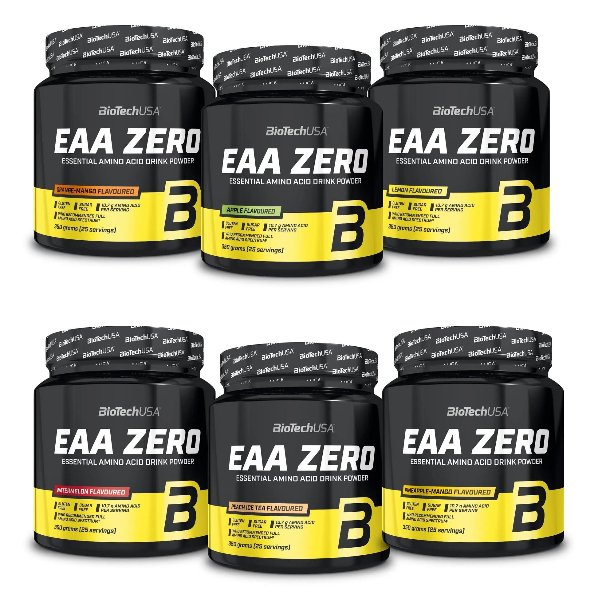 Biotech EAA ZERO aminoacidi essenziali in polvere 350g gusti vari - Punto Fitness Potenza