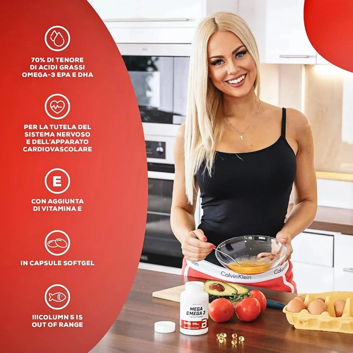 Biotech Mega Omega 3 omega3 in 180 capsule softgel - Punto Fitness Potenza