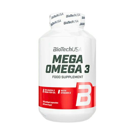 Biotech Mega Omega 3 omega3 in 180 capsule softgel - Punto Fitness Potenza