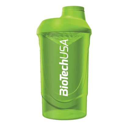 Biotech Shaker Wave per miscelazione Proteine in polvere con retina 600ml verde - Punto Fitness Potenza