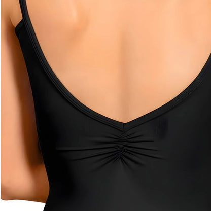 Bloch L4257 L5417 body leotard per Ballerine Ballo Studio Danza Classica dettaglio retro - Punto Fitness Potenza