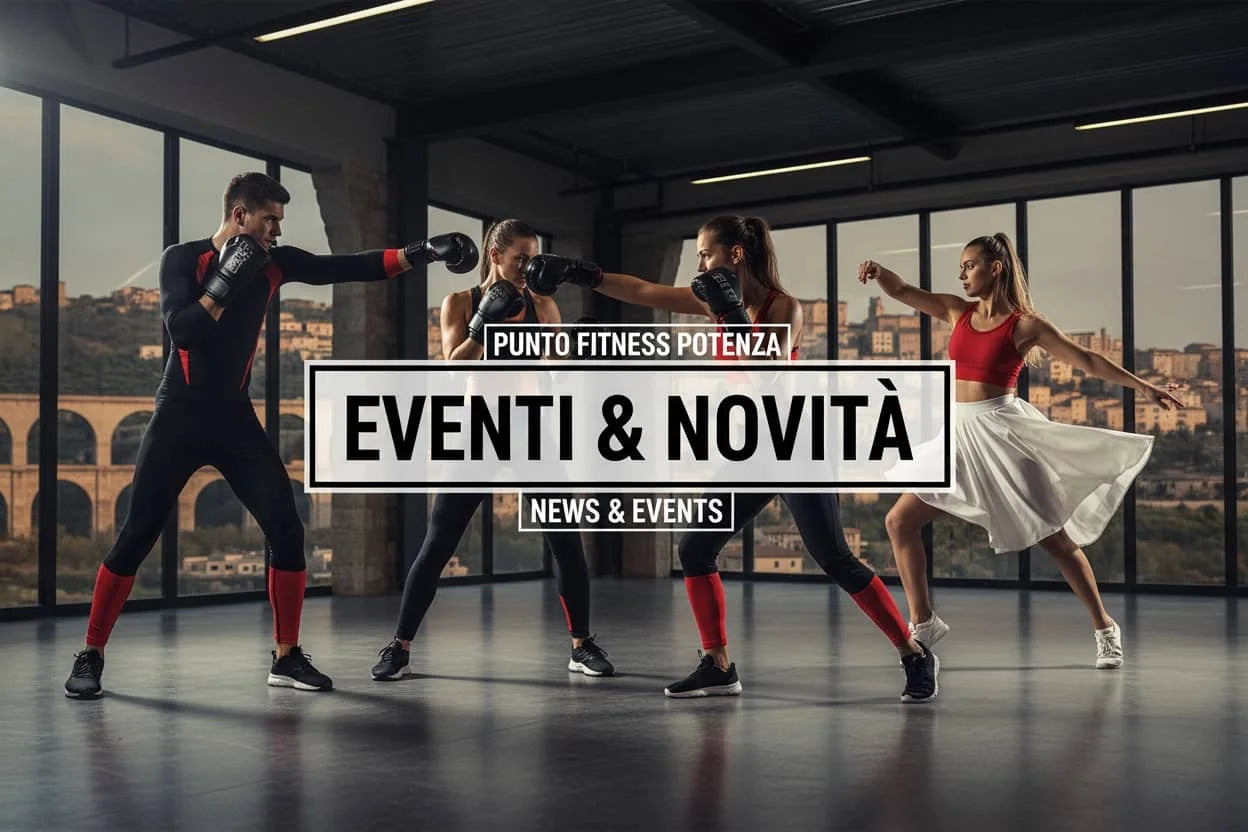 Intestazione Blog Eventi e Novità sul territorio di Potenza | Punto Fitness
