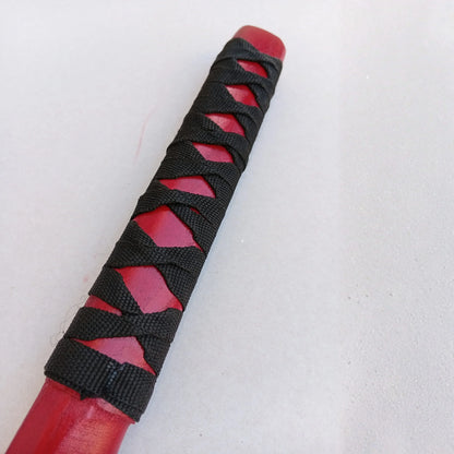 Bokken in legno redoneo con Tsuka-ito Suburito Bokuto - Allenamento per Aikido, Iaido, Kobudo, Kendo, Kenjutsu Katori Shinto ryu - Punto Fitness Potenza