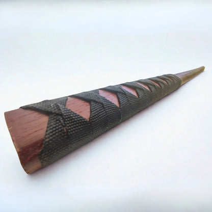 Bokken in legno noce con Tsuka-ito Suburito Bokuto - Allenamento per Aikido, Iaido, Kobudo, Kendo, Kenjutsu Katori Shinto ryu - Punto Fitness Potenza