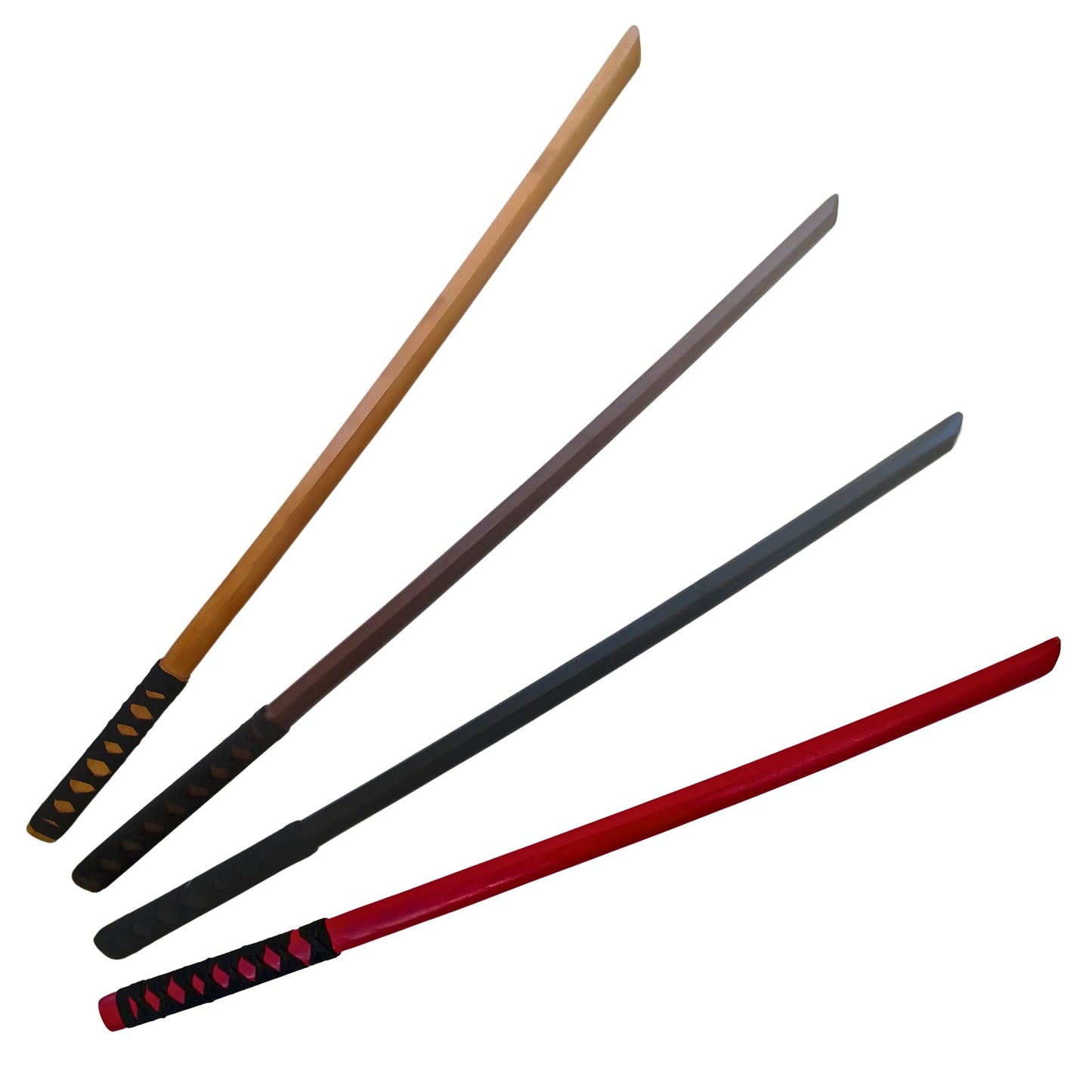 Bokken in legno con Tsuka Suburito Bokuto - Allenamento per Aikido, Iaido, Kobudo, Kendo, Kenjutsu Katori Shinto ryu - Punto Fitness Potenza Arti Marziali