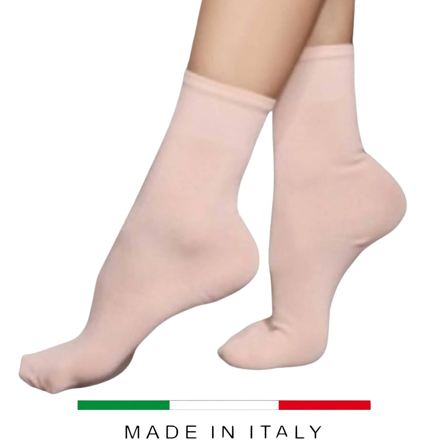 TuttoDanza - Calzino Danza RAD in microfibra per ballerine Ballo Classica Moderna Contemporaneo colore Rosa Made in Italy | Punto Fitness Potenza