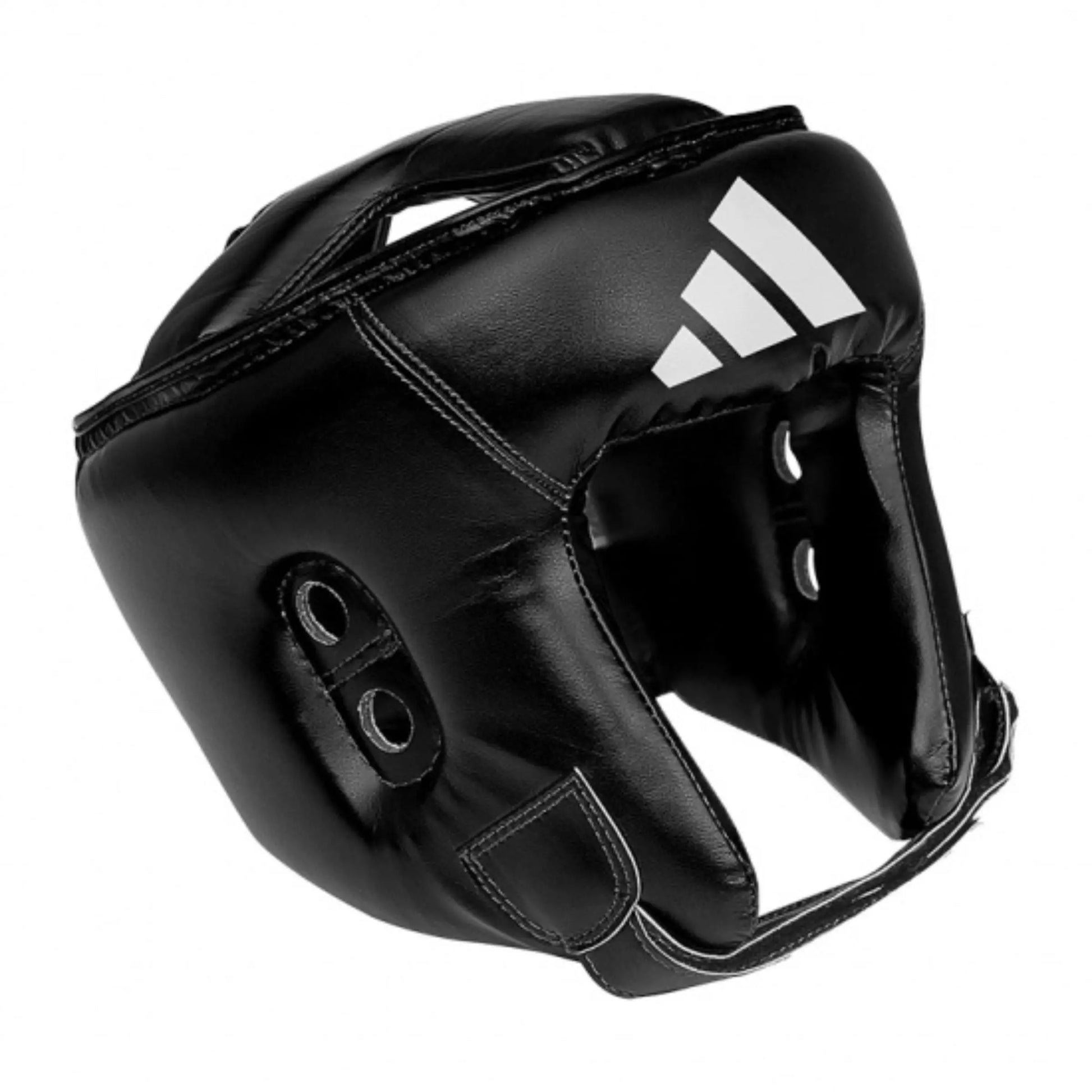 Casco Boxe Adidas Rookie omologato WAKO Kickboxing Muay Thai nero - Punto Fitness Potenza