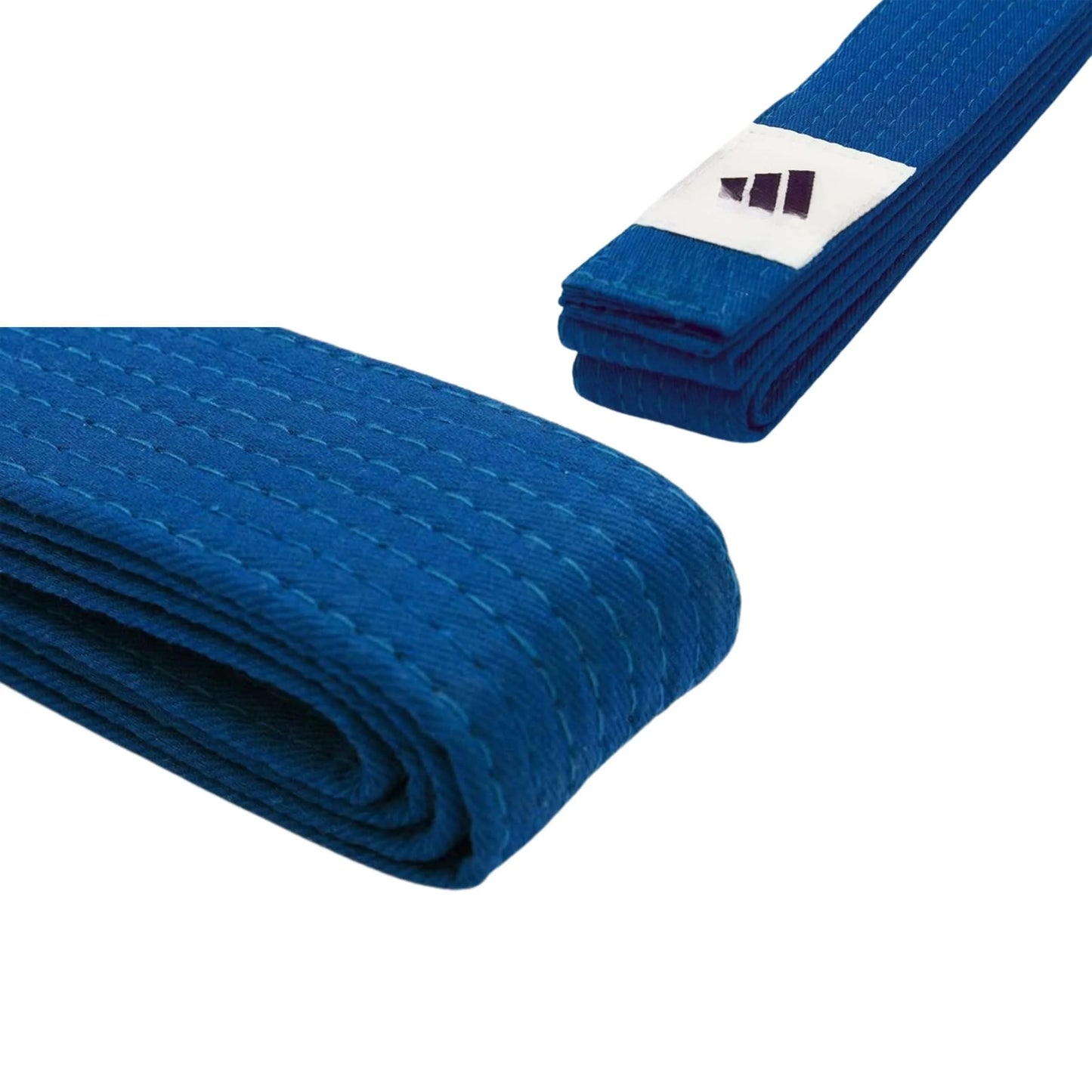 Adidas Club B220PC - Cintura cotone per Kimono Karate Judo Taekwondo BJJ colore blu - Punto Fitness Potenza Arti Marziali