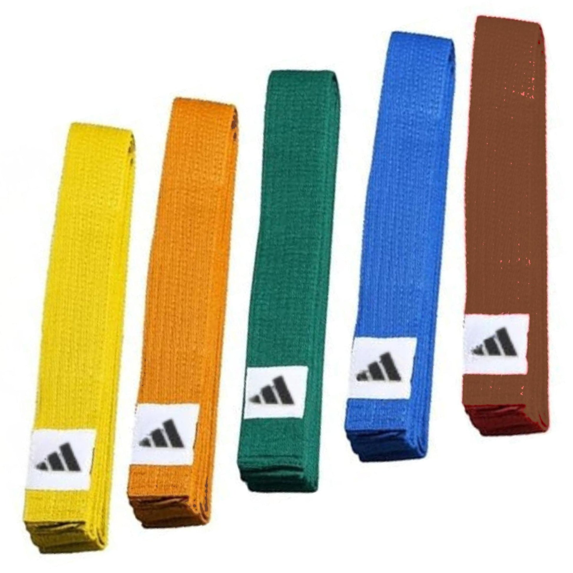 Adidas Club B220PC - Cintura cotone per Kimono Karate Judo Taekwondo BJJ - Punto Fitness Potenza Arti Marziali