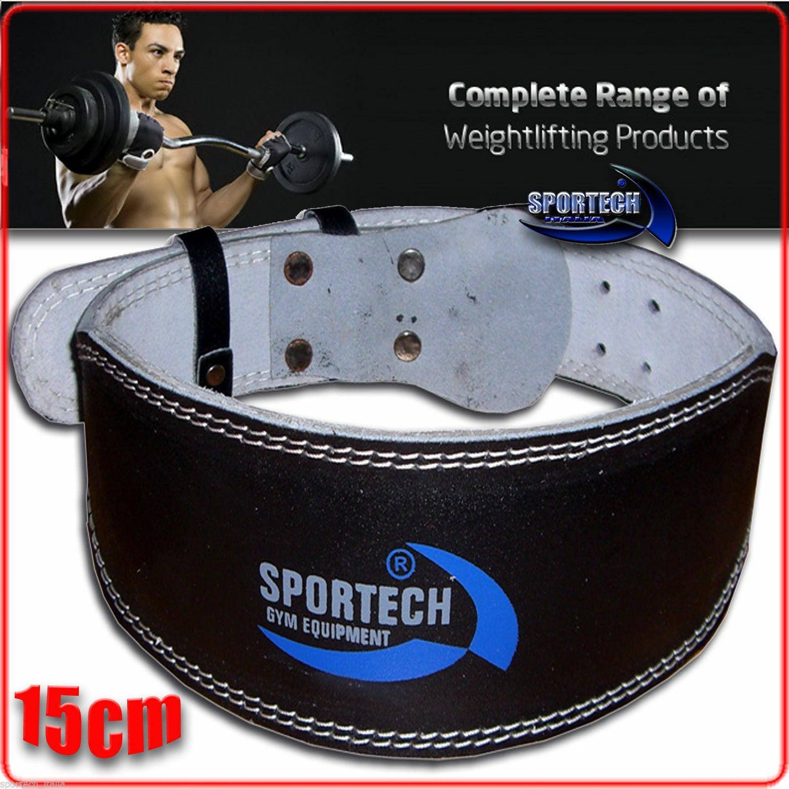 Cintura Pesistica Body Building Palestra sollevamento pesi 15cm - Punto Fitness