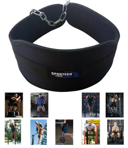 Sportech Italia - Cintura Palestra Sovraccarico Powerlifting Body Building Sollevamento Pesi - Utilizzo - Punto Fitness Potenza Palestra