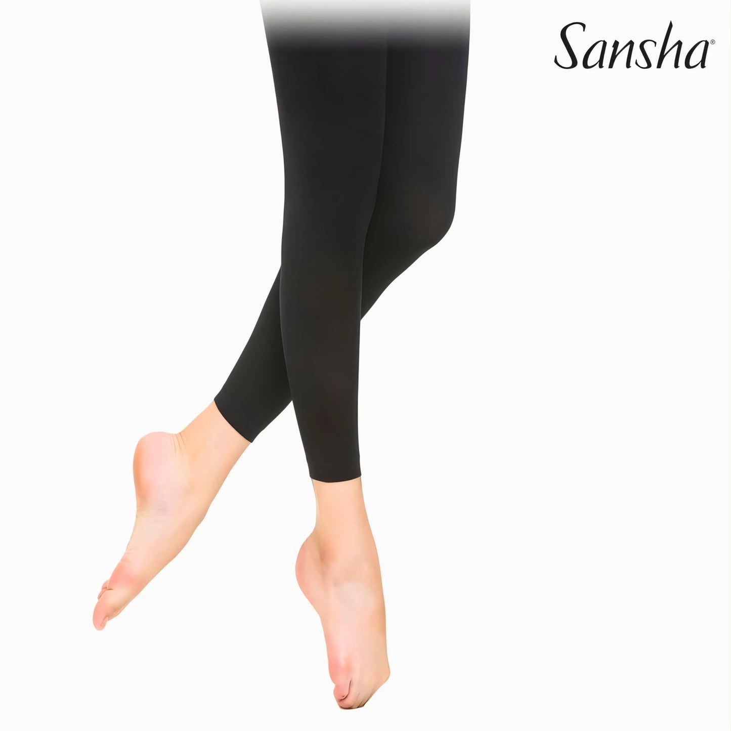 Sansha - Collant footless calze senza piede per Danza Classica Moderna Contemporanea - Punto Fitness Potenza