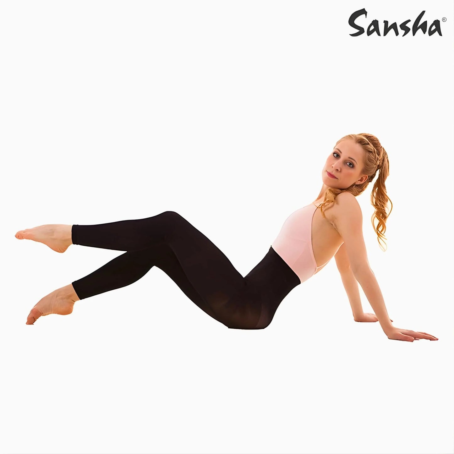 Sansha - Collant footless calze senza piede per Danza Classica Moderna Contemporanea - Punto Fitness Potenza