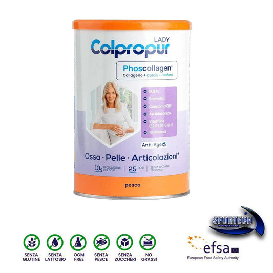 Colpropur LADY COLLAGENE con MSM, acido ialuronico anti-età ossa pelle - Punto Fitness