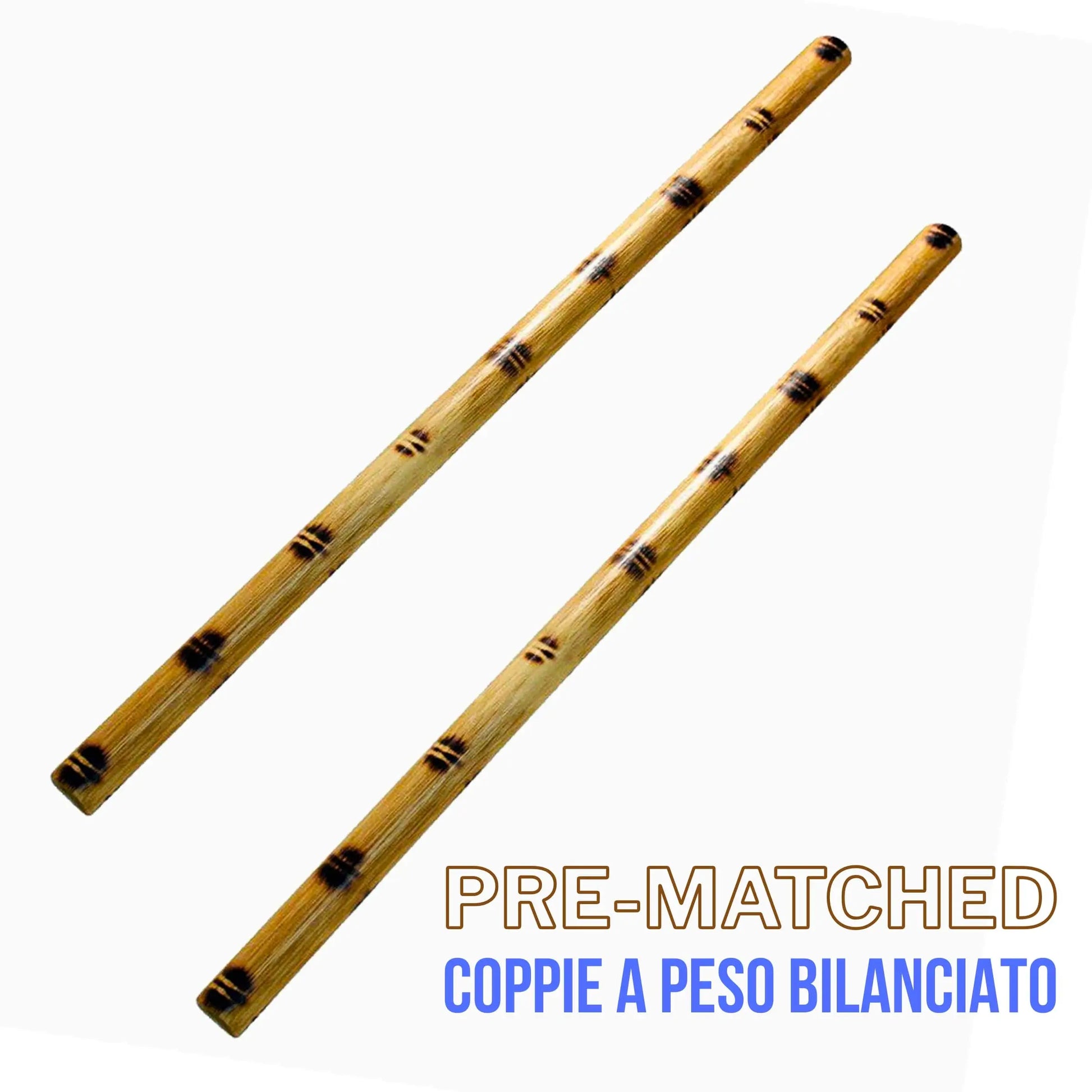 Sportech Italia - Escrima in Rattan Arti Marziali Filippine Silat Kung Fu Kali Arnis tigrato coppia - Punto Fitness Potenza