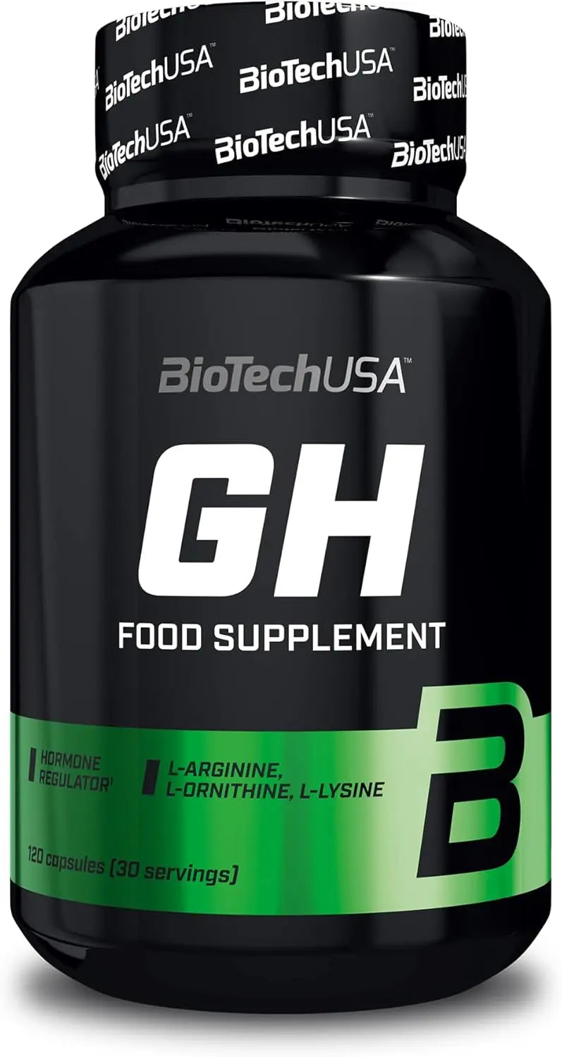 BioTech GH Hormone Regulator stimolante testo akg ornitina lisina 120 capsule - Punto Fitness Potenza