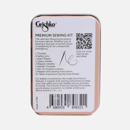 Grishko SK001G - Kit cucito per ballerina danza classica, contenuto e istruzioni | Punto Fitness Potenza