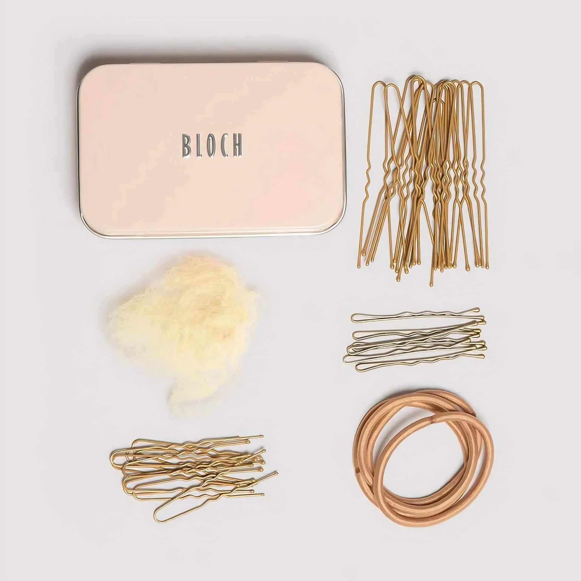 Bloch A0801 Kit per chignon capelli ballerina Danza Classica rete colore biondo | Punto Fitness Potenza
