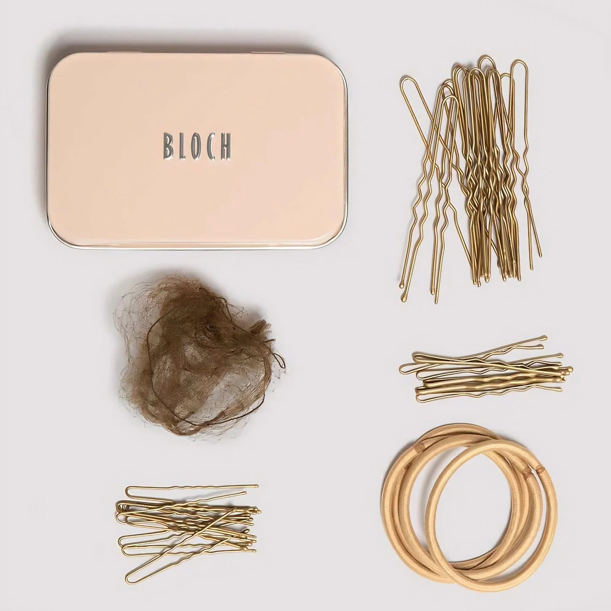 Bloch A0801 Kit per chignon capelli ballerina Danza Classica rete colore caramello | Punto Fitness Potenza