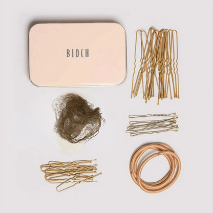 Bloch A0801 Kit per chignon capelli ballerina Danza Classica rete colore castano | Punto Fitness Potenza