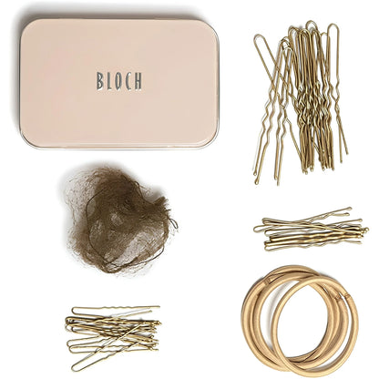 Bloch A0801 Kit per chignon capelli ballerina Danza Classica rete colore castano | Punto Fitness Potenza