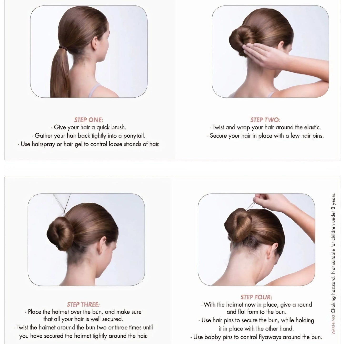 Bloch A0801 Kit per chignon capelli ballerina Danza Classica tutorial | Punto Fitness Potenza