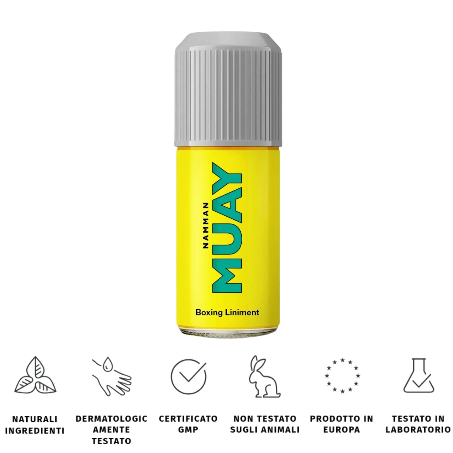 Namman Muay Active Boxing Liniment - Olio riscaldante antinfiammatorio dolori articolari e muscolari - Punto Fitness Potenza