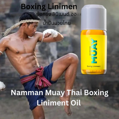 Namman Muay Active Boxing Liniment - Olio riscaldante antinfiammatorio dolori articolari e muscolari Lifestyle - Punto Fitness Potenza