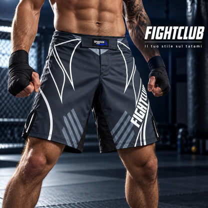 Sportech Italia ST152 - Pantaloncini MMA combattimento UFC shorts Arti Marziali Boxe Kickboxing Muay Thai BJJ Lifestyle | Punto Fitness Potenza