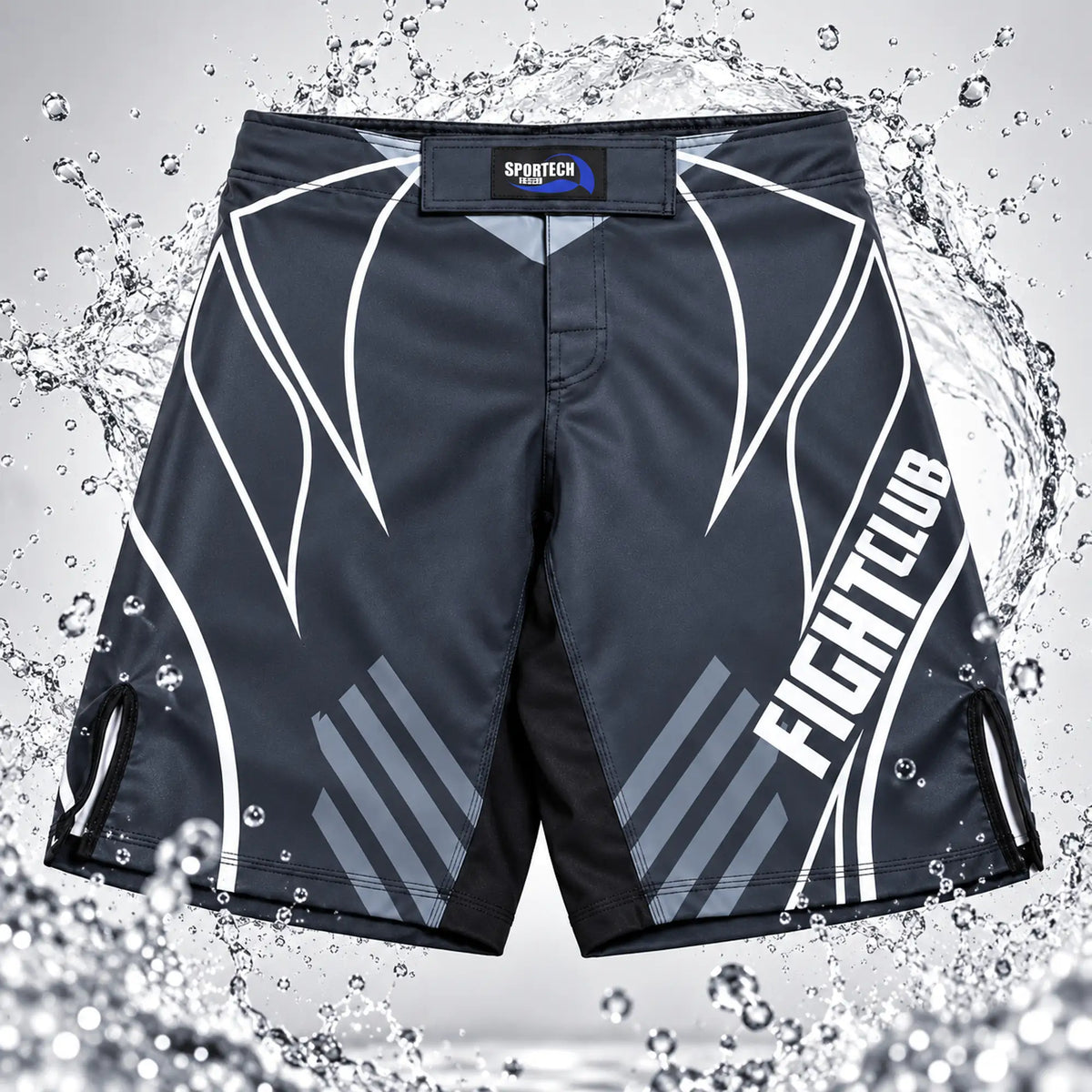 Sportech Italia ST152 - Pantaloncini MMA combattimento UFC shorts Arti Marziali Boxe Kickboxing Muay Thai BJJ splash | Punto Fitness Potenza