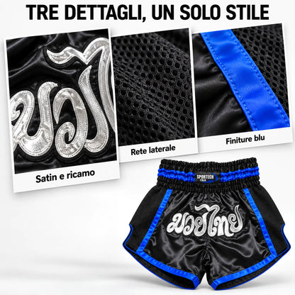 Muay-Thai-Shorts für Kickbox-, Grappling- und MMA-Training