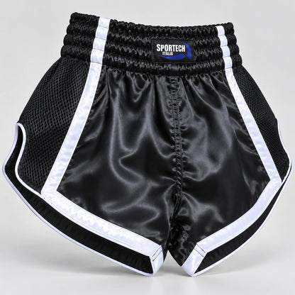 Pantaloncini Muay Thai shorts allenamento Kickboxing MMA - Sportech Italia ST150 | Punto Fitness Arti Marziali