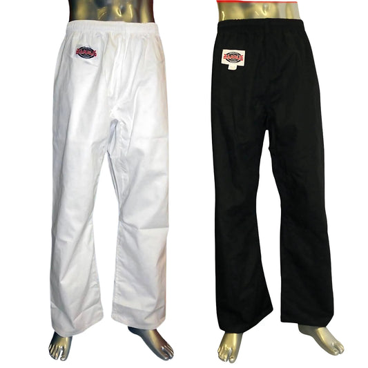 Pantaloni Cotone Arti Marziali Kobudo Karate Kung Fu Wushu Tai Chi - Punto Fitness Potenza