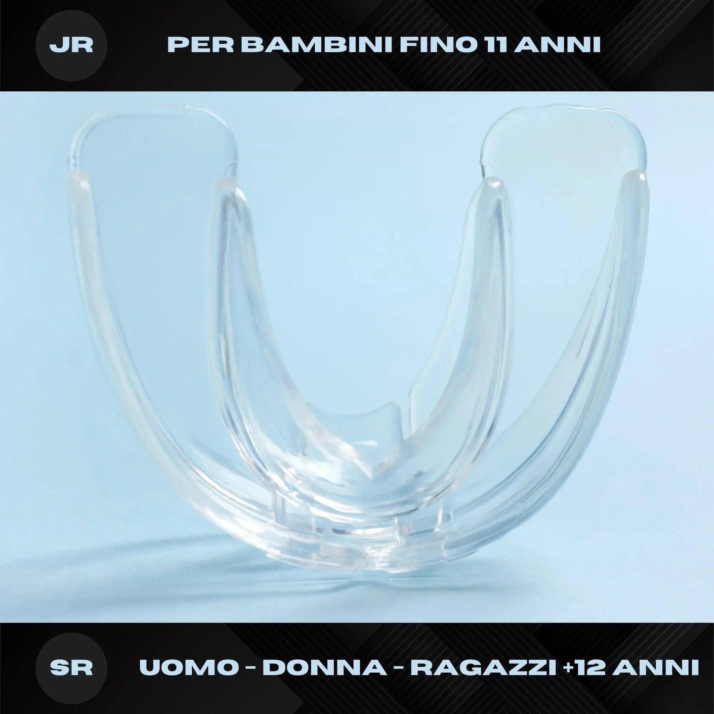 Sportech Italia - paradenti Boxe adulti o bambino protezione denti per Palestra, Motocross, Arti Marziali (MMA, Kickboxing, Karate) e sport di contatto Rugby Calcio Basket - Punto Fitness | Arti Marziali