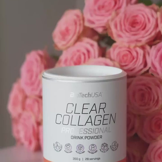 Biotech Clear Collagen Professional - collagene in polvere tipo I e II Acido ialuronico Video - Punto Fitness Potenza integratori