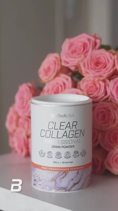 Biotech Clear Collagen Professional - collagene in polvere tipo I e II Acido ialuronico Video - Punto Fitness Potenza integratori