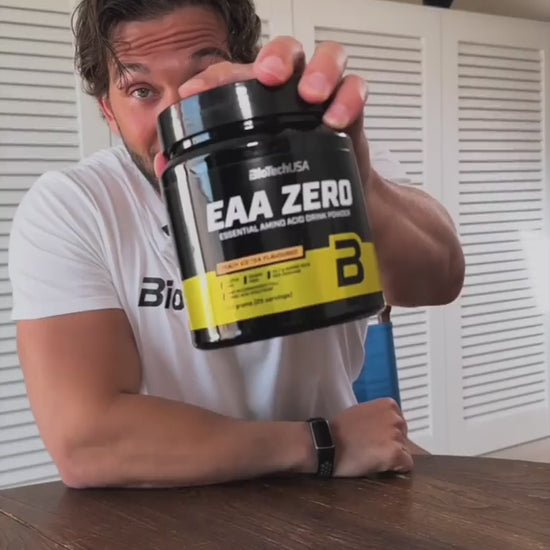 Biotech EAA ZERO aminoacidi essenziali in polvere 350g video - Punto Fitness Potenza integratori